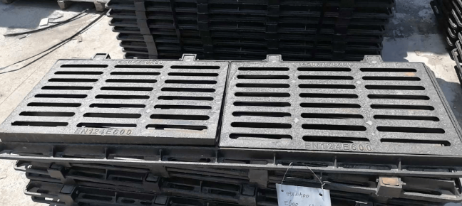 崇信球墨铸铁连体双篦展示